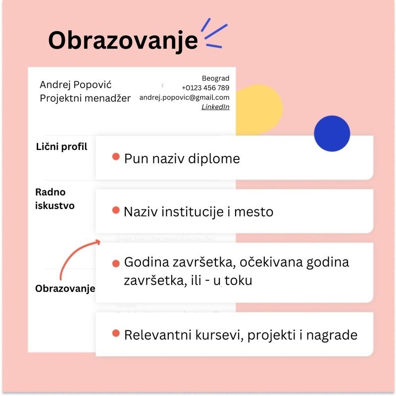 obrazovanje za projektnog menadžera